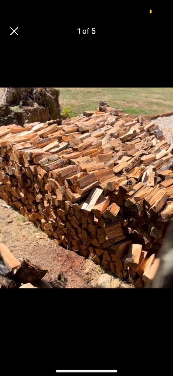 Seasoned firewood