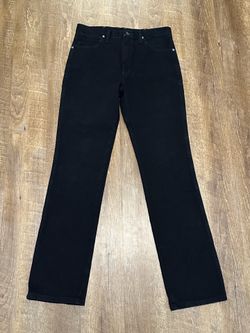 Wrangler Boot Cut jeans men’s 33W 34L Black