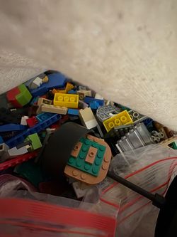 A bunch of random Legos