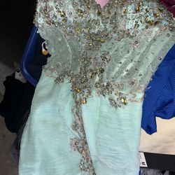Prom Strapless Dress Size Small