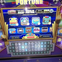 Arcade1up Limited Edition Wheel Of Fortune 