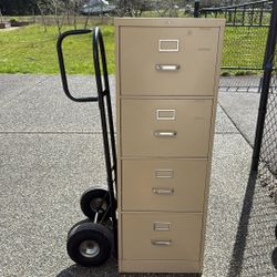 4 Drawer Metal Filing Cabinet