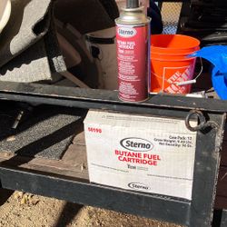 Butane fuel cartridge