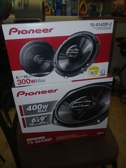 Pioneer Two Pack 6.5 and 6x9s Brand New In The Boxes