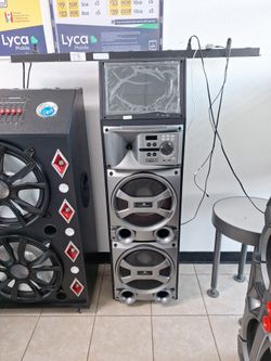 Maxpower Dual Woofer Tower Speaker System