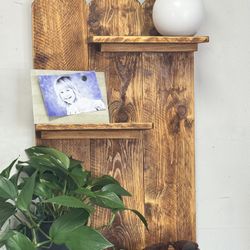 Shelf- Entryway, Bathroom, Kitchen. 