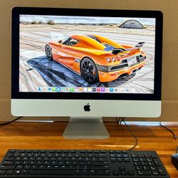 Apple iMac 21.5” 2019 4K Retina 3.2Ghz 6-Core i7 Processor 16GB RAM 256GB SSD Latest OS Ventura
Radeon PRO 555X Graphics