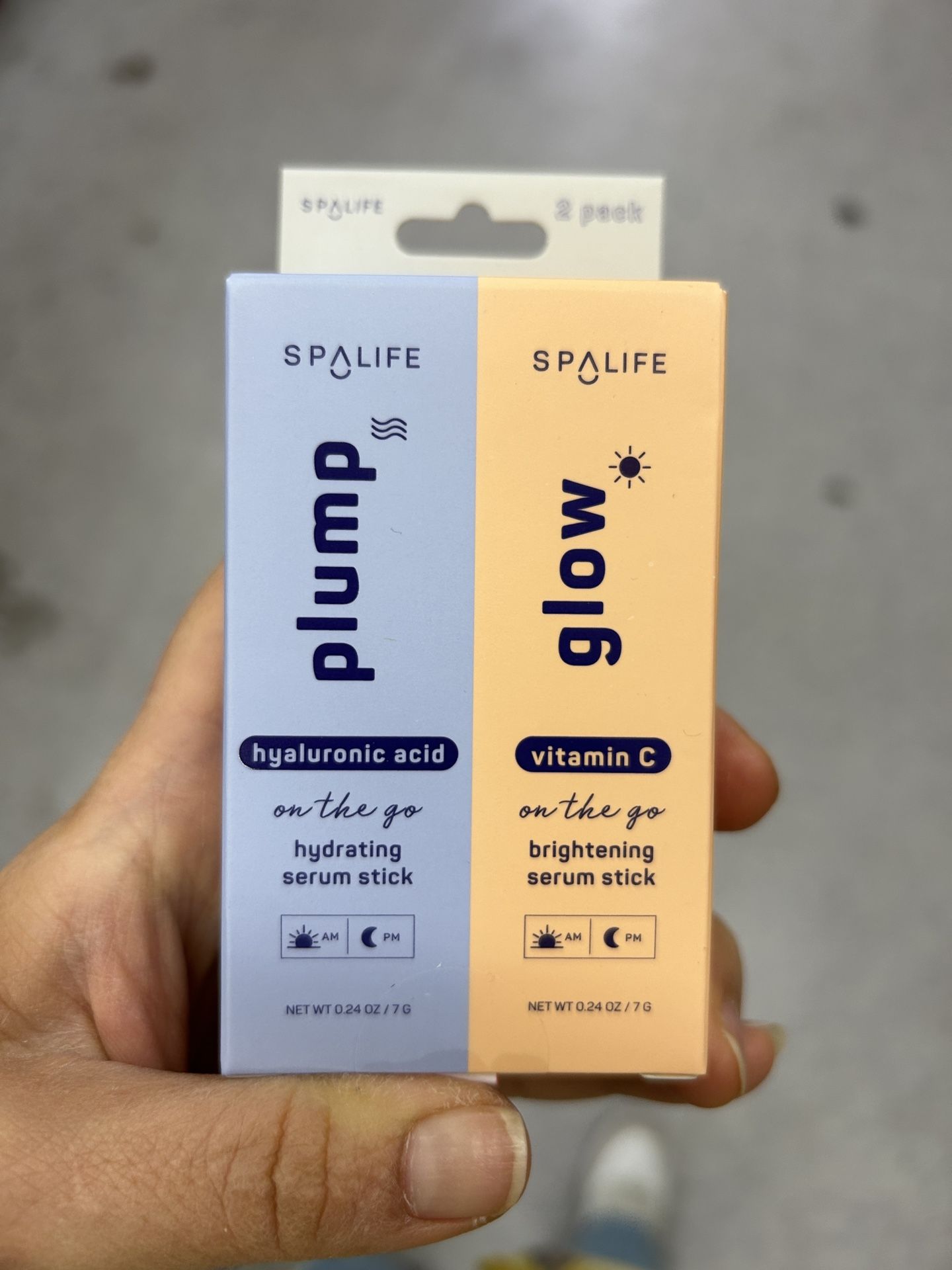 NWT SPALIFE Plump and Glow Serum Sticks 2 packs