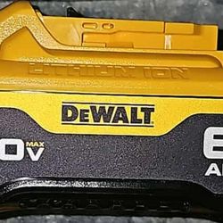 DeWALT 20V 6ah XR battery New never used