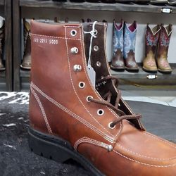 Botas De Piel De México Cómodas Para Trabajar 