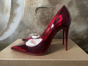 Christian Louboutin Kate 100 Shoes Red/38
