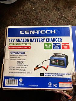 Battery charger and jumper