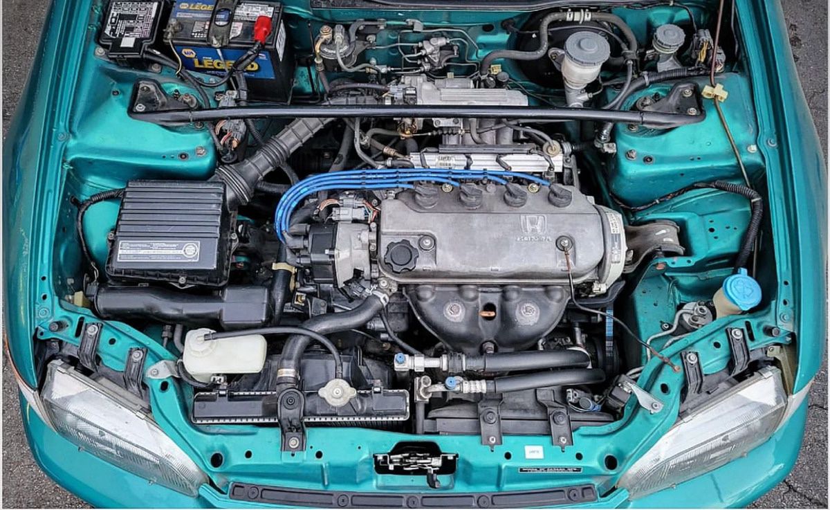 92-95 USDM Honda Civic EG EX SOHC VTEC Complete Air Intake System  
