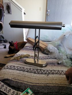 Vintage art Deco piano light.