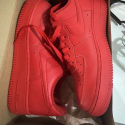 Red Nike Air Force $100