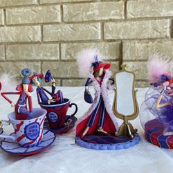 Thomas Kinkade DOLLY MAMAS RED HOT TEAS & Dolly Mamas Dazzling Divas