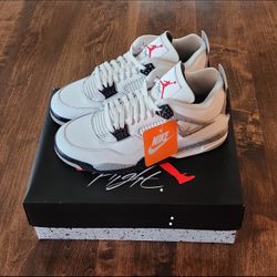 Air Jordan 4 Retro White Cement Mens Size 13 FV5029-100