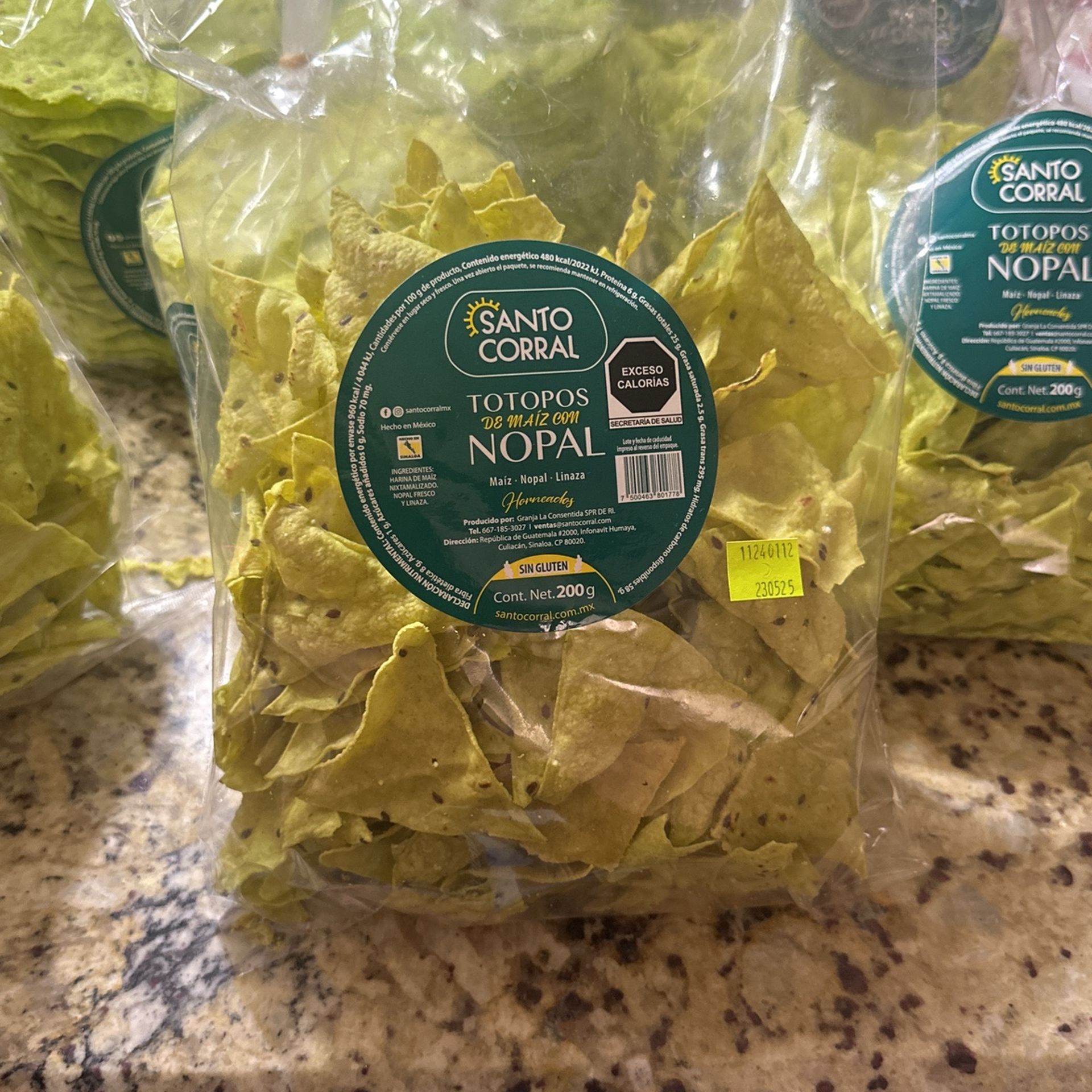 Santo Corral Low Carb Tortillas De Nopal
