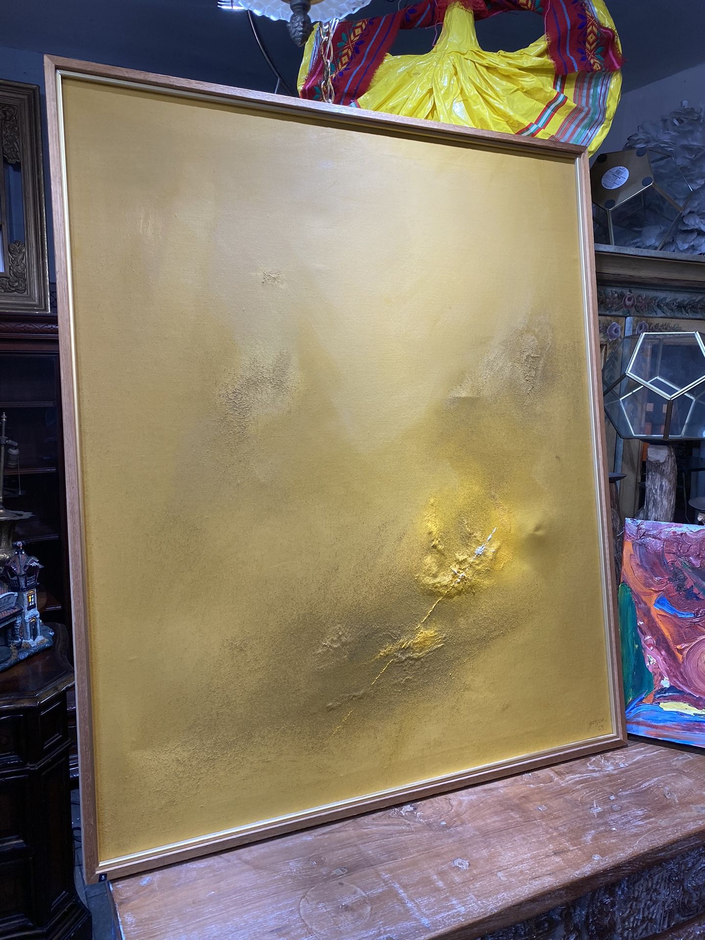 Alfred Jensen 1963 modern Mid Century, abstract art oil on canvas