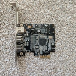 FireWire 1394 PCI-e Card With 10 Ft Cable