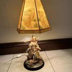 Lamp Angel Statue 