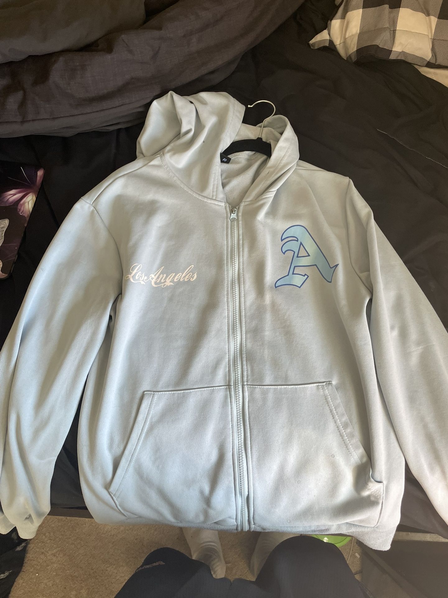 Los Angeles Zip Up Hoodie