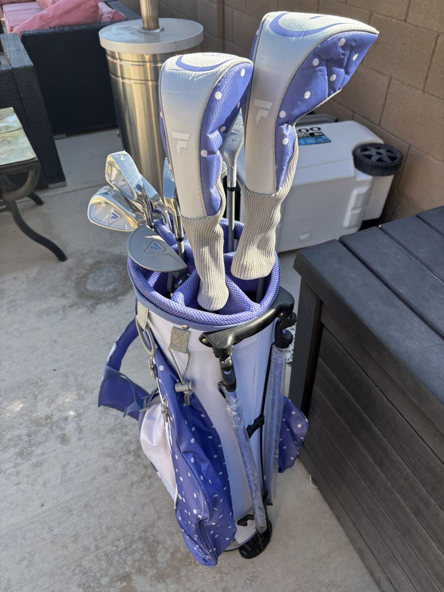 Top Flite 9 Piece Golf Set/Clubs