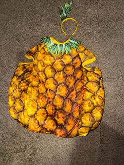 Pineapple Halloween Costume with Headband will fit S/ML