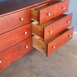 Antique Wooden Dresser 