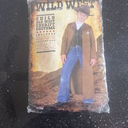 Halloween Costume Wild West Child Old West Sheriff 