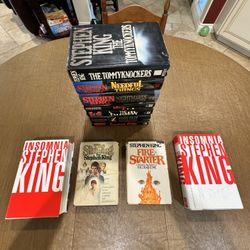 Stephen King Book Collection including Red and White Insomnia editions!
