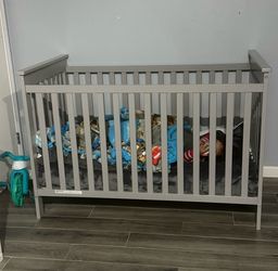 Free Grey Baby Crib