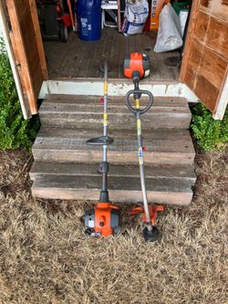 Two husqvarna weed walkers need work