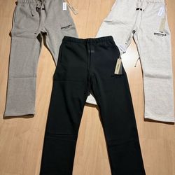 Fear of God Essentials Uncuffed Sweatpants All Sizes Brand New Authentic