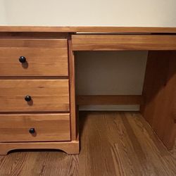 Solid Wood Student Desk