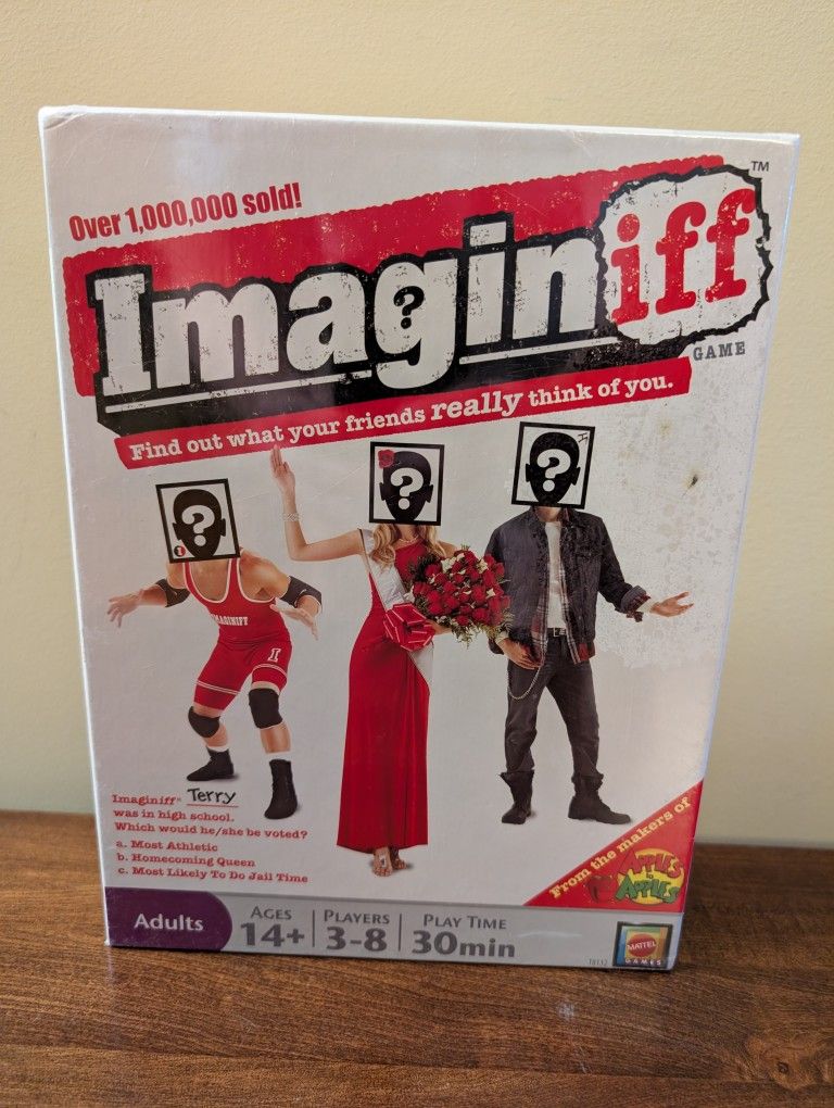 New Imagine Iff Mattel Game 2010