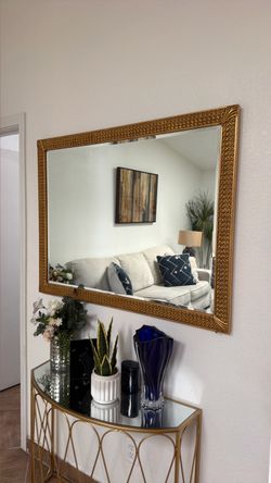Table / mirror  gold