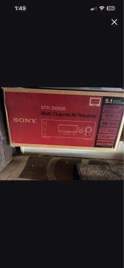 Sony STR-DG520 5.1 Channel AV Receiver