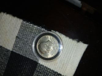 1972 Kennedy Half Dollar With No Mint Mark At