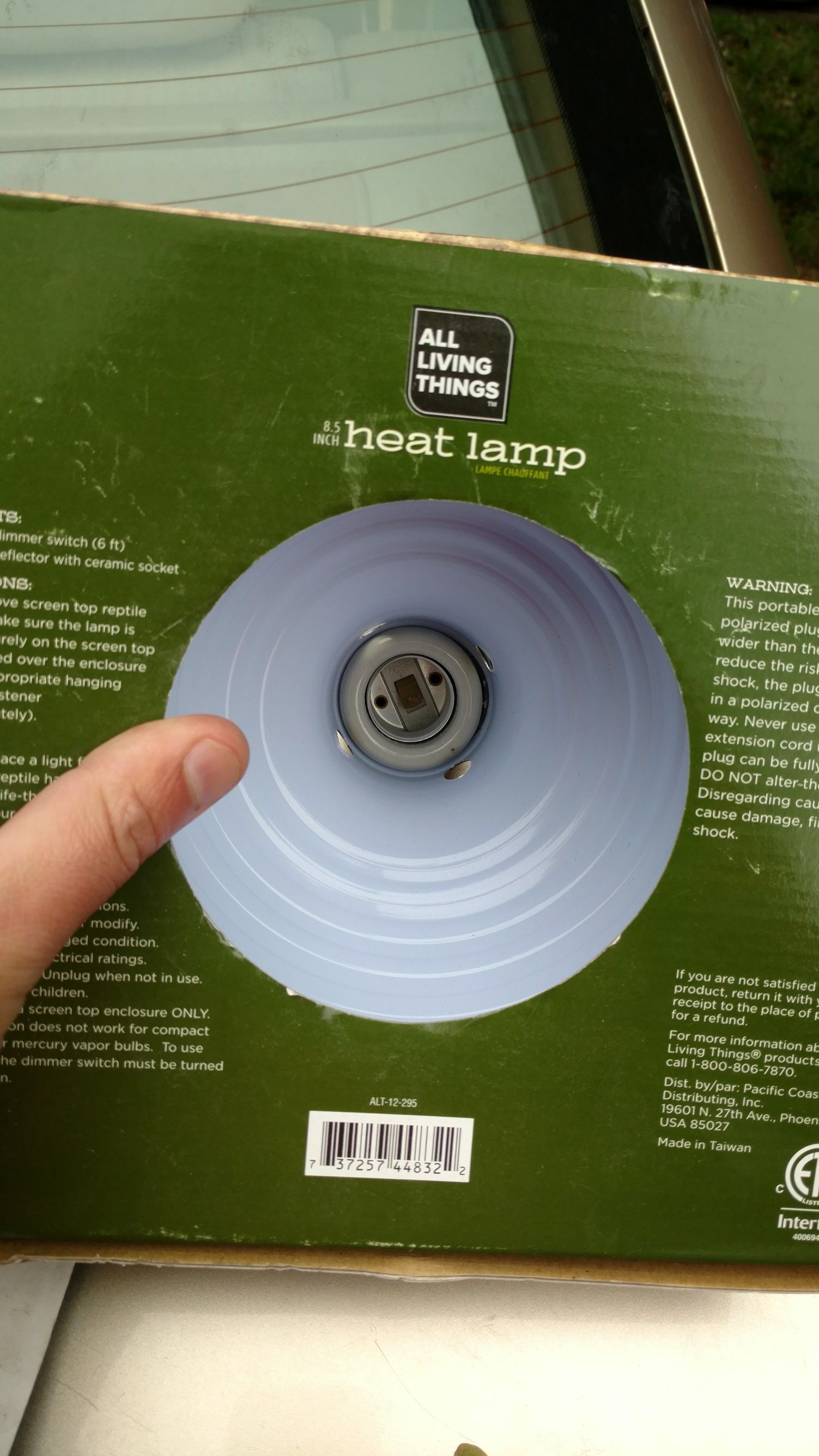 All living things 8.5 inch heat lamp cheap