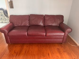 Leather couch