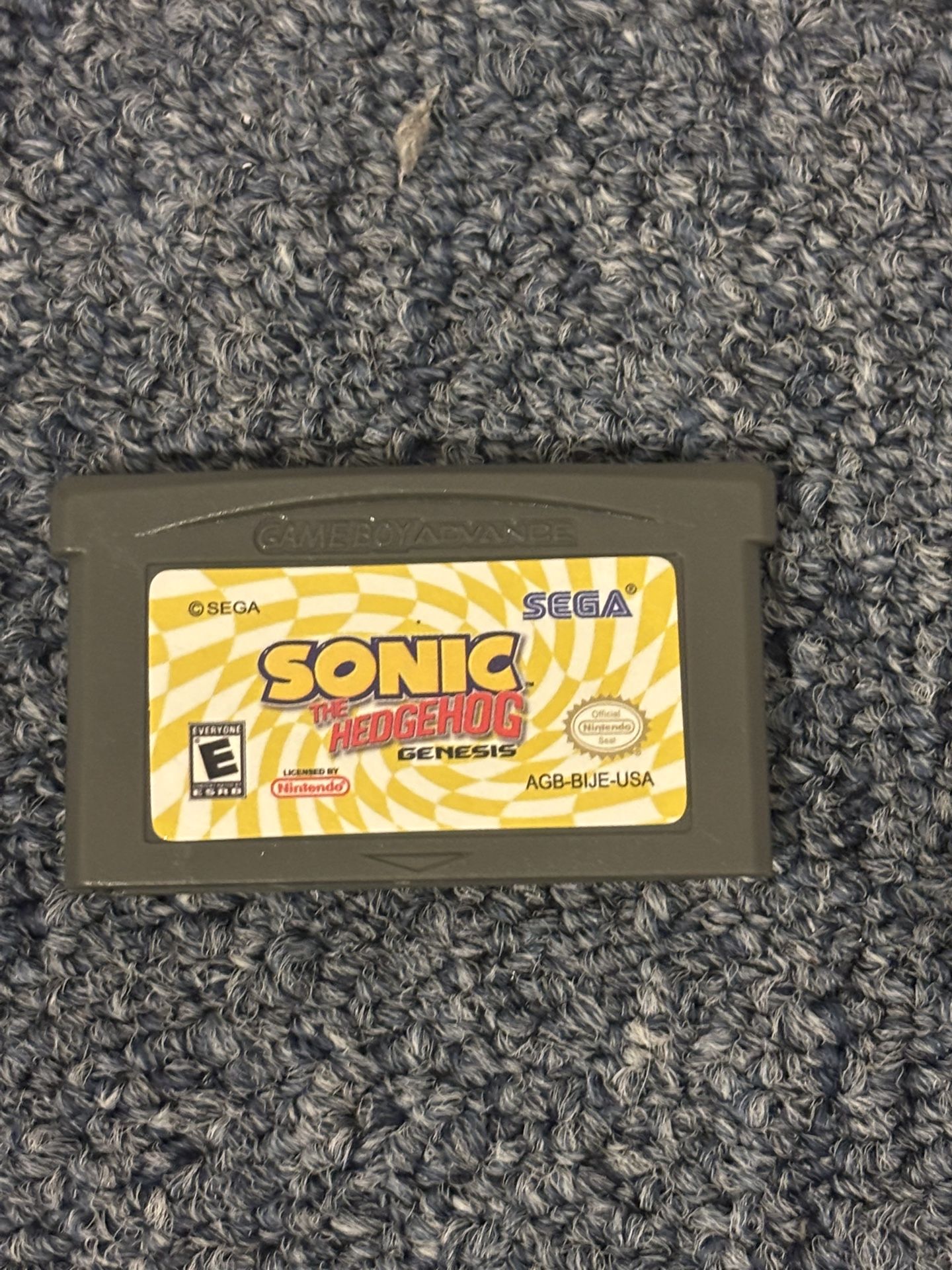 Sonic The Hedgehog GBA