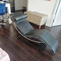 Italian leather chair
