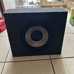 12 inch Orion Cobalt Subwoofer with box 