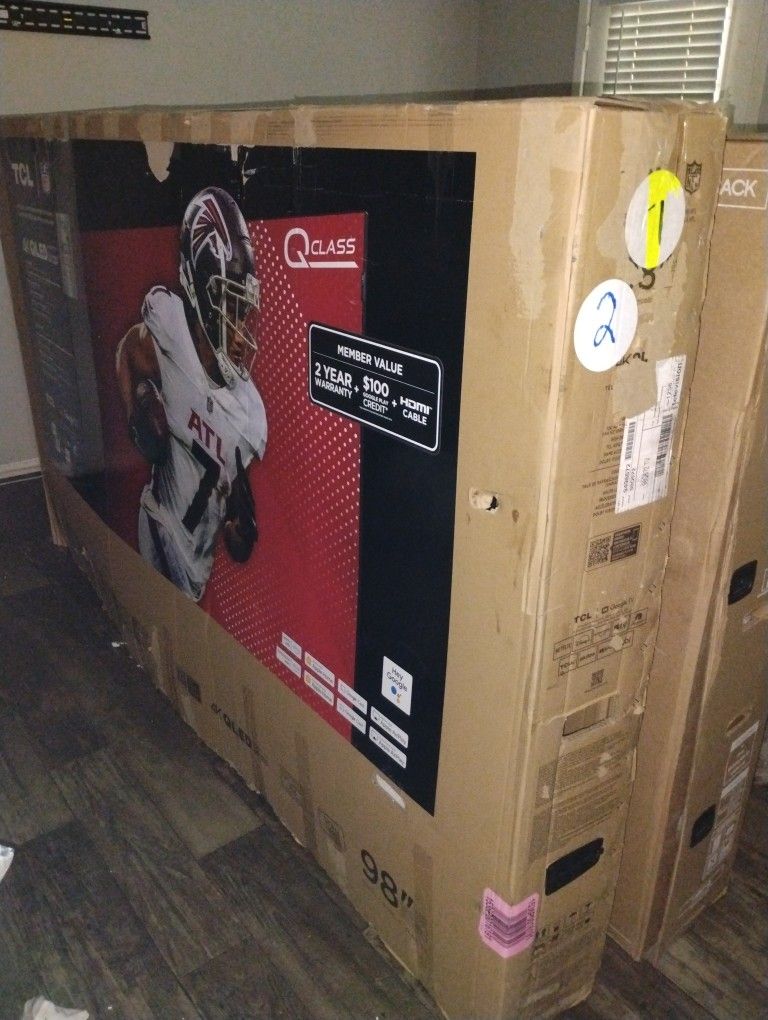 98 Inch TCL qLED 4k Smart TV 2025