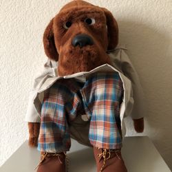 Vintage McGruff The Crime Dog Full Body Hand Puppet 1980’s