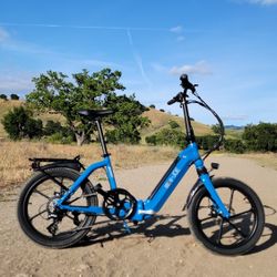 Folding Electric Bike Low Step Thru