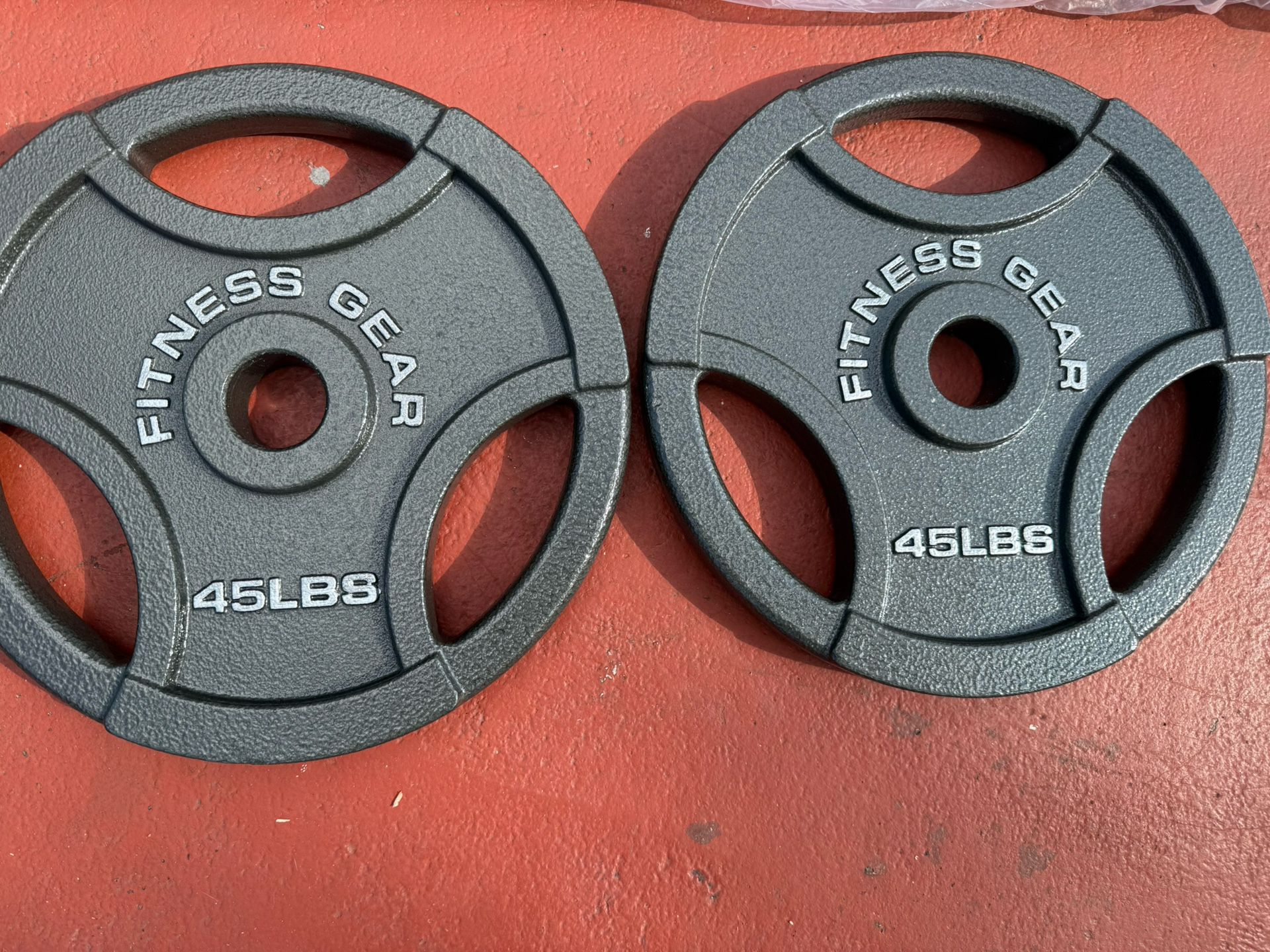 Olympic 2 Inch Gym Plates 45.lbs X 2