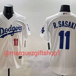 Men's Roki Sasaki Dodgers Jerseys 