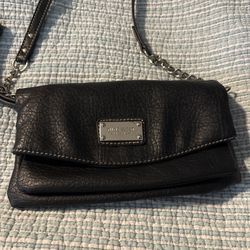 Nine West Black Leather Purse